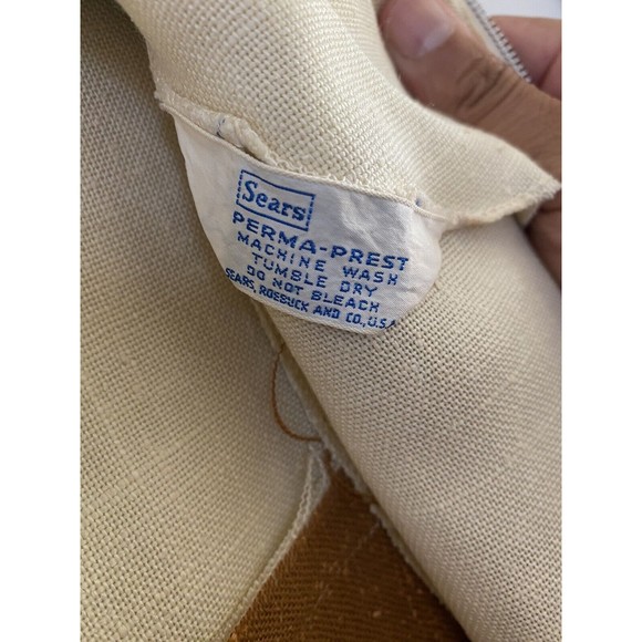 Vintage 1950s Sears Roebuck Dress Single Stitch With Serval Zipper Must Have - Picture 6 of 6
